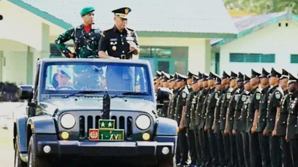 1.194 Prajurit TNI AD Dilantik Pangdam Cenderawasih : Jadilah Prajurit Dicintai dan Mencintai Rakyat