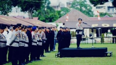 Kapolda Sumut Pimpin Apel Kesiapsiagaan, Apresiasi Brimob Tekankan Humanis dan Profesional