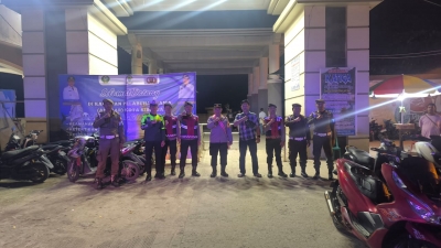 Ciptakan Kamtibmas Kondusif Polres Sibolga Gelar Patroli Gabungan Skala Besar