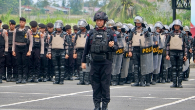 Mengawal Demokrasi, Polda Sumut Latihan Penanganan Aksi Unras dengan Humanis