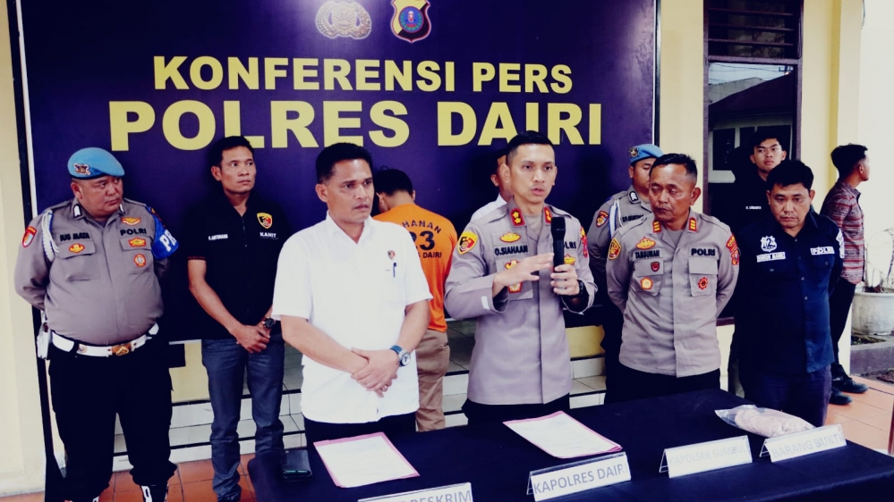 Polres Dairi Sama Polsek Sumbul Dalam Beberapa Saat Berhasil Amankan Pelaku Penganiayaan di Las Pondom Yang Viral di Sosmed
