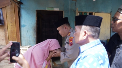 Kapolres Labusel Bantu Sembako, Pengobatan anak, Hingga Bedah Rumah