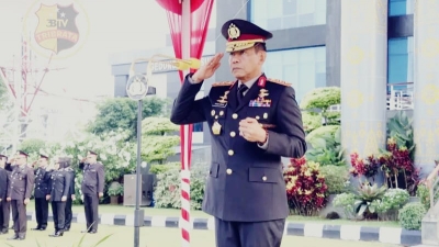 Kapolda Sumsel Pimpin Apel Hari Kesaktian Pancasila, Ajak Jajaran Amalkan Nilai Pancasila