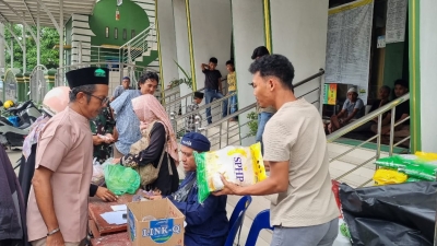 Satgaswil Sumut Densus 88 AT Polri bersama Polda Sumut Dan Ex Napiter sukseskan gerakan pangan murah untuk masyarakat Sumatera Utara
