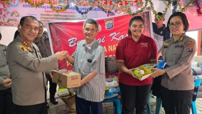 Natal Berbagi Kasih, Polda Sumut Hadirkan Harapan Di Rumah Kesembuhan Sahabat Lazarus Medan