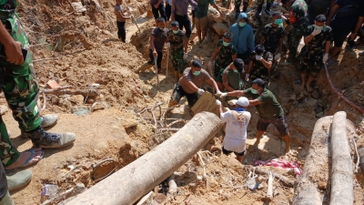 Hari ke 29 Korban Tertimpa Material Longsor, Ditemukan Polres Sibolga dan Tim Gabungan