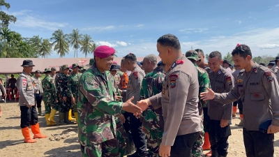 Personel Batalyon C Sat Brimob Polda Sumut Laksanakan Upacara Kenaikan Pangkat Setingkat TMT 01 Januari 2026