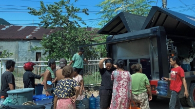 Brimob Polda Sumut Hadirkan Solusi Air Bersih Untuk Warga Sibuluan Nauli