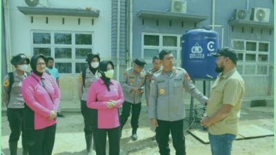 Sumur Bor Bantuan Polri di Aceh Tamiang, Ditinjau Langsung Kapolda Aceh