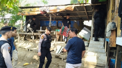 Polda Sumut Gerebek Sarang Narkoba Di Percut Sei Tuan, Tujuh Orang Diamankan