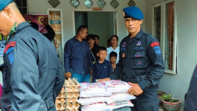 Minggu Kasih Brimob: Kepedulian Yang Menguatkan Anak-Anak Rumah Kasih Sei Balai