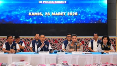 Praktik Judi Online Jaringan Kemboja, Dibongkar Polda Sumut Diamankan 19 Tersangka Dari Apartemen di Medan