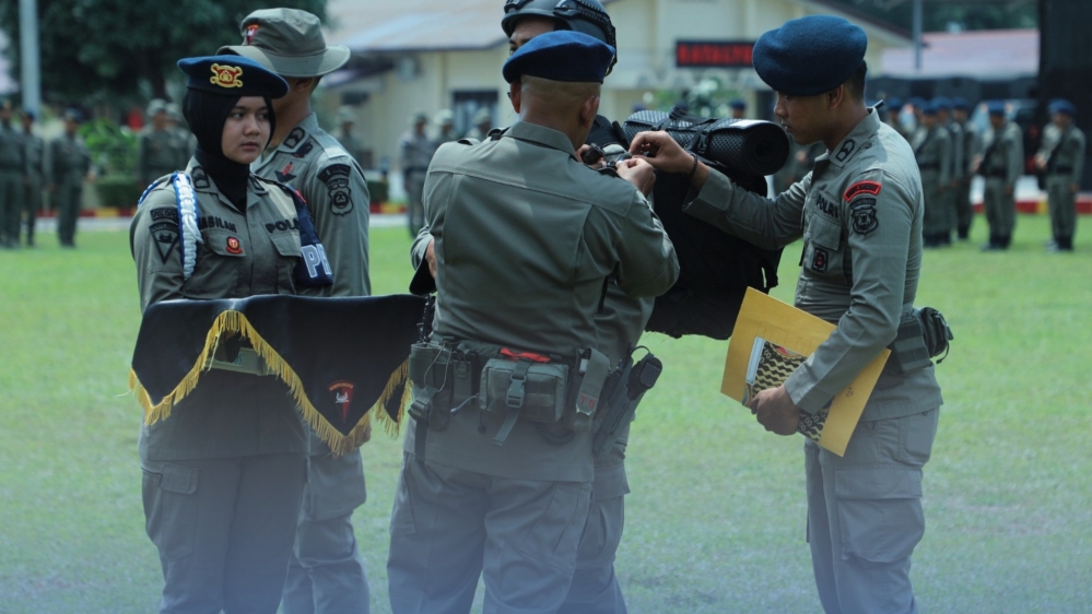 Langkah Awal Pengabdian, Bintara Remaja Brimob Polda Sumut Selesaikan Pelatihan