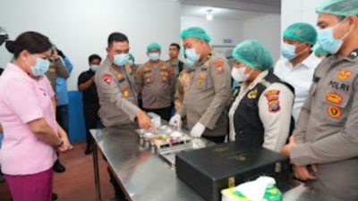 Kapolda Irjen Pol Whisnu  Hermàwan Februanto, Resmikan Empat SPPG Polres Karo, Dukung Program MBG