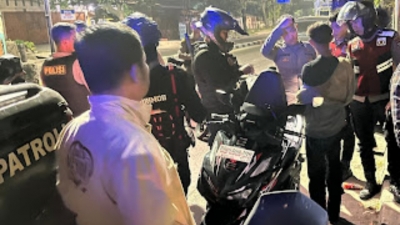Brimob Polda Sumut Gelar Patroli Skala Besar, Bidik Titik Rawan di Belawan, Ciptakan Rasa Aman Masyarakat
