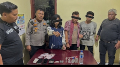 Polisi Ciduk Tiga Pengguna Narkoba di Huntap Ture-ture, Dari Lanjutan Laporan Warga ke Call Center 110