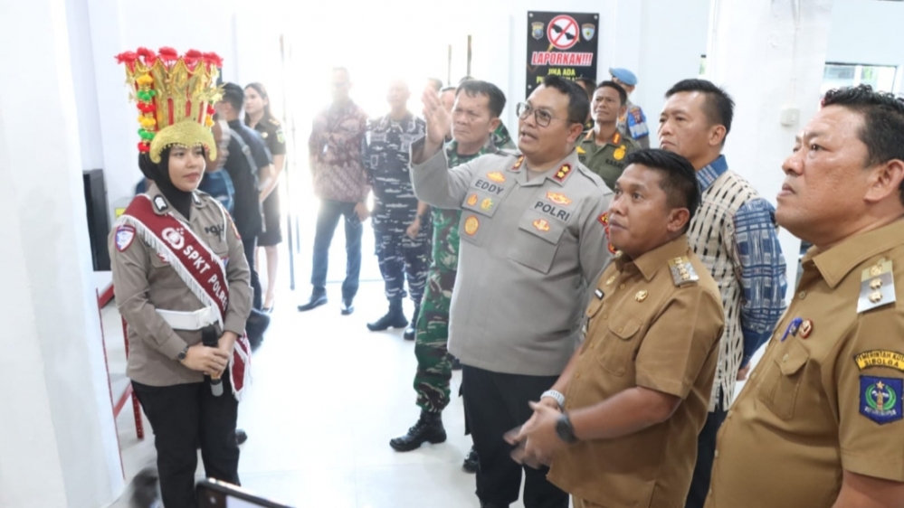Gedung Sentra Pelayanan Kepolisian Terpadu Diresmikan Polres Sibolga, Wujudkan Layanan Prima dan.Humanis
