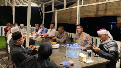 Kapolres Pelabuhan Belawan Bersilaturahmi Sama LAAB, Buka Ruang Dialog Dengan Masyarakat