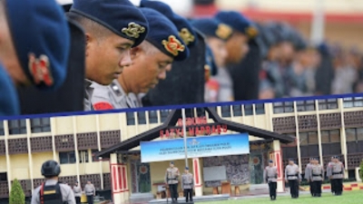 Brimob Polda Sumut Siaga Total Sambut May Day 2026, Apel Kesiapsiagaan Humanis dan Pengamanan Maksimal