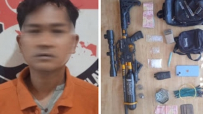 Bandar Sabu  Bagan Deli Ditangkap Sat Narkoba Polres Pelabuhan Belawan, Warga 