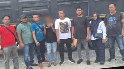 Polsek Gunung Malela Sigap di Tengah Malam Selamatkan Korban Kekerasan,  Dalam Tempo 12 Jam Pelaku di.Borgol