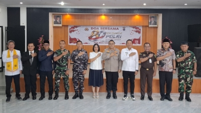Sambut Hari Bhayangkara Ke-80 Tahun 2026, Polres Sibolga Gelar Kegiatan Do'a Bersama