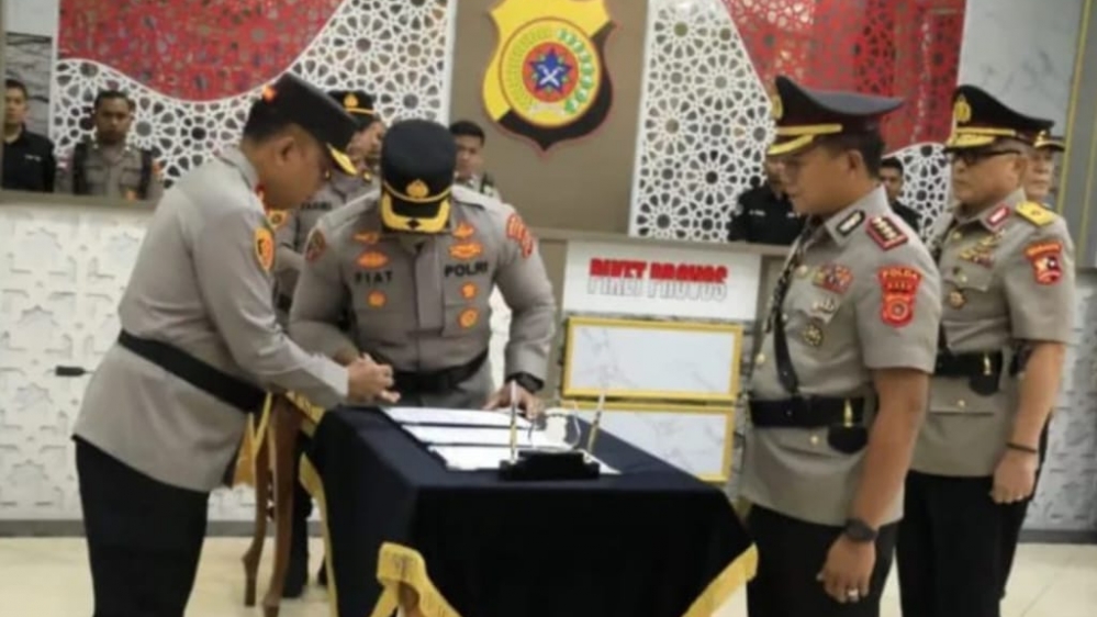 Kapolda Aceh Pimpin Sertijab Ketujuh Pejabat Utama dan Sembilan Kapolres Jajaran Polda Aceh