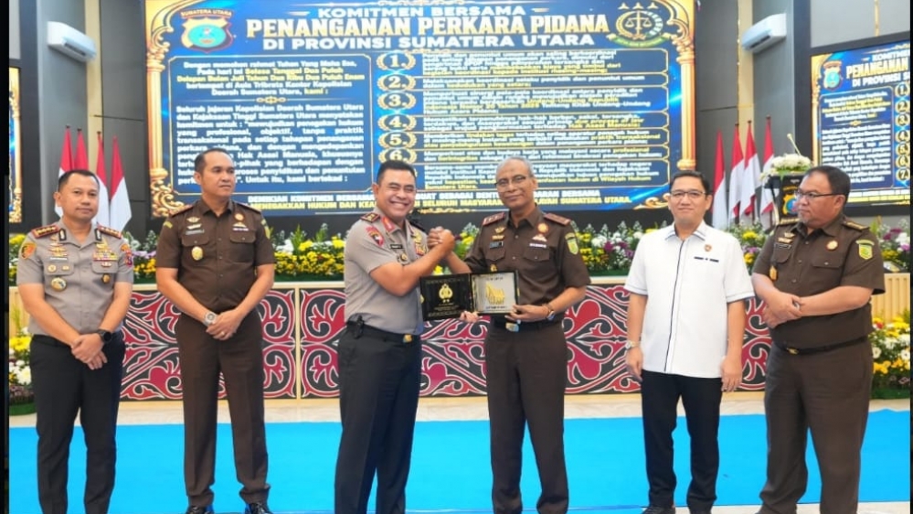 Polda Sumut dan Kejati Sumut Teken MoU Wujudkan Penegakan Hukum Profesional Tanpa Praktik Transaksional