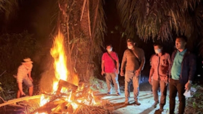 Ditanggapi Laporan Warga di 2 Titik Lokasi Desa Bubun Peredaran Narkoba  Dimusnahkan Tim Gabungan Polres Langkat