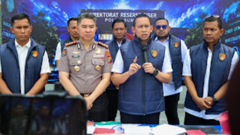 Polda Sumut Ungkap, Sindikat Scamming internasional.di Apartemen, Korban Rugi Rp 6,7 Miliar