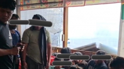 Sarang Narkoba di Gerebek Aparat Kepolisian di Kabanjahe, Delapan Orang Diamankan