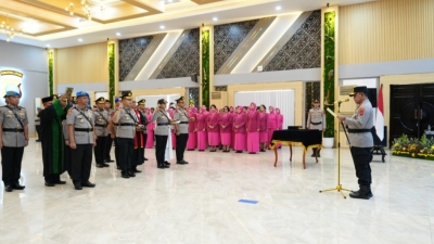 Kapolda Sumut Irjen Pol Whisnu Lantik Pergantian Jabatan Irwasda dan Kabid Propam
