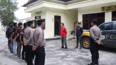 Gerebek Sarang Narkoba Polres Pakpak Bharat di Dusun Buluh Didi STU Jehe Hasilnya Nihil