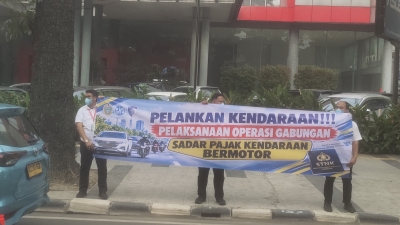 Ditlantas Polda Sumut Dan Bapenda Provsu Gelar Razia Gabungan Tingkatkan Kepatuhan Wajib Pajak