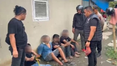 Sarang Narkoba di Marelan Digerebek Polres Pelabuhan Belawan, Empat Orang Diamankan