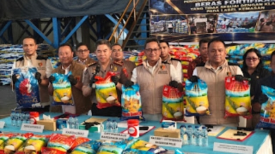 Satgas Bareskrim Polri dan Polda Sumut Ungkap, Kecurangan Beras Fortifikasi, Produksi Capai Rp 14,1 Miliar